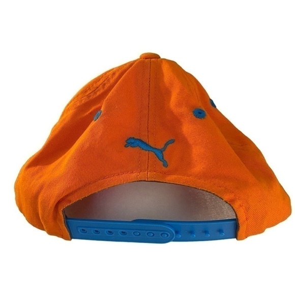 Orange and gray Puma baseball cap size one size fits all - Picture 2 of 7